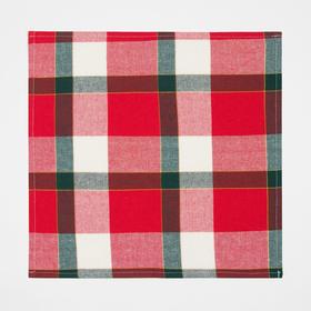 

Салфетка "Christmas cell" 40*40см, 80% хлопок 20% п/э