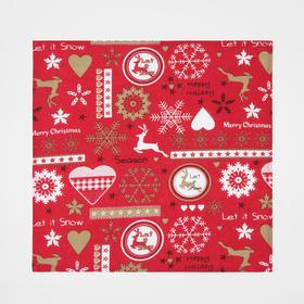 

Салфетка "Reindeer" 40*40см, 80% хлопок 20% п/э