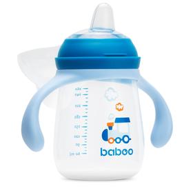 

Кружка-поильник с силиконовым носиком Baboo Transport, 260 мл, от 6 месяцев, цвет голубой