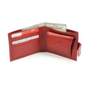 

Кошелек н/к, кнопка, карманов 4, отд.д/монет 1, отделов 1, цвет красный матовый Пр901