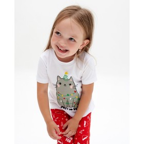 

Пижама детская KAFTAN "MEOWY XMAS" р.32 (110-116)