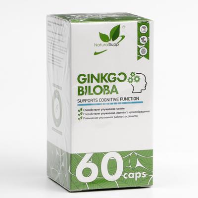 Ginkgo Biloba, гинкго билоба, 550 мг 60 капсул