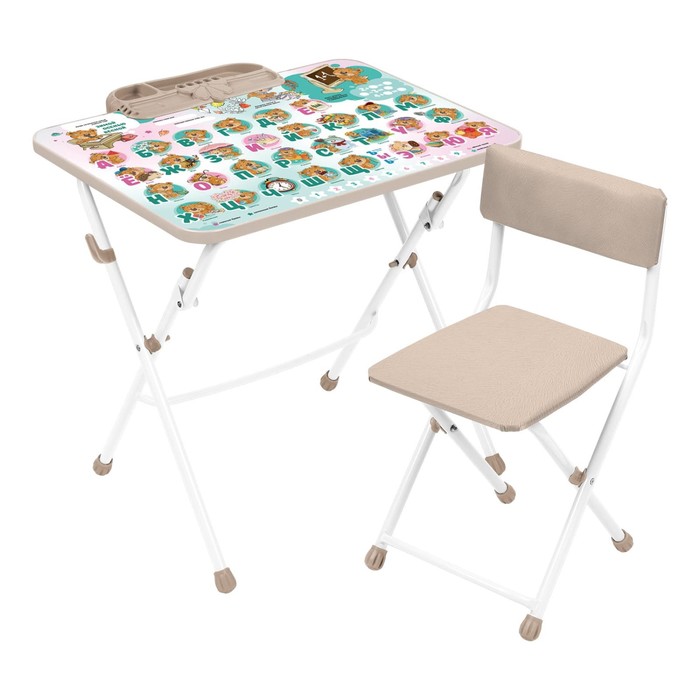 Комплект детской мебели «Забавные медвежата», мягкий стул, 3-7 лет комплект детской мебели marvel мстители 2 мягкий стул