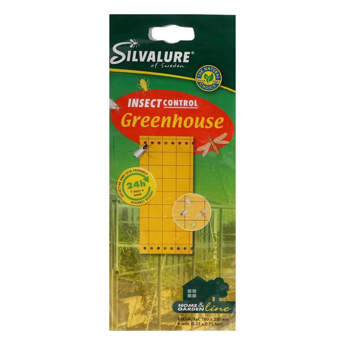

Клеевая ловушка от летающих вредителей GREENHOUSE, 100 x 230 мм, 8 шт.