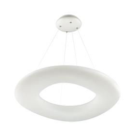 

Люстра AURA, 60Вт LED, 3000-6000К, 7300лм, цвет белый