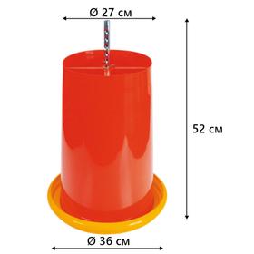 Кормушка бункерная 18 кг для цыплят от Сима-ленд