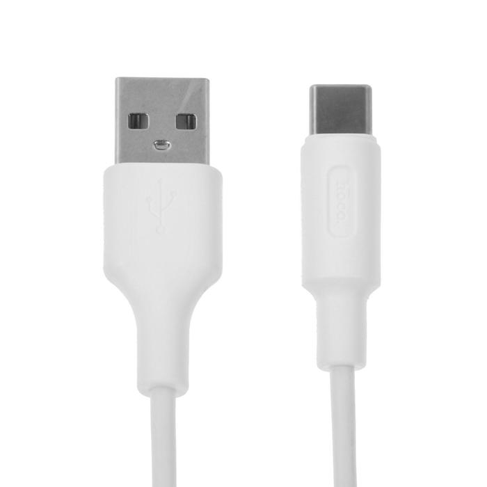 

Кабель Hoco X25, Type-С - USB, 3 А, 1 м, белый