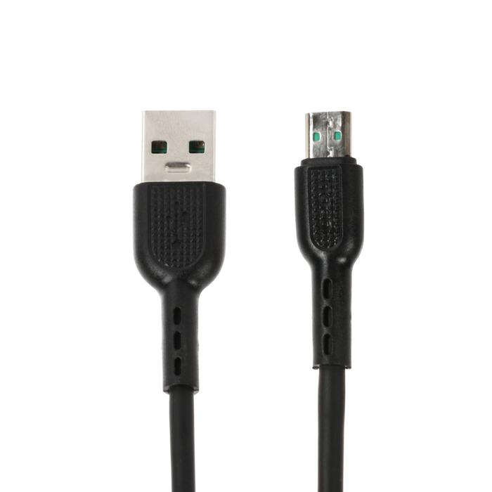 

Кабель Hoco X33, microUSB - USB, 4 А, 1 м, черный