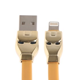 

Кабель Hoco U14, Lightning - USB, 2.4 А, 1.2 м, золотистый