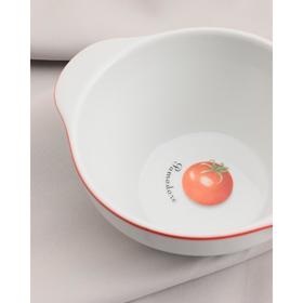 

Миска с ручками, декор «Паста»