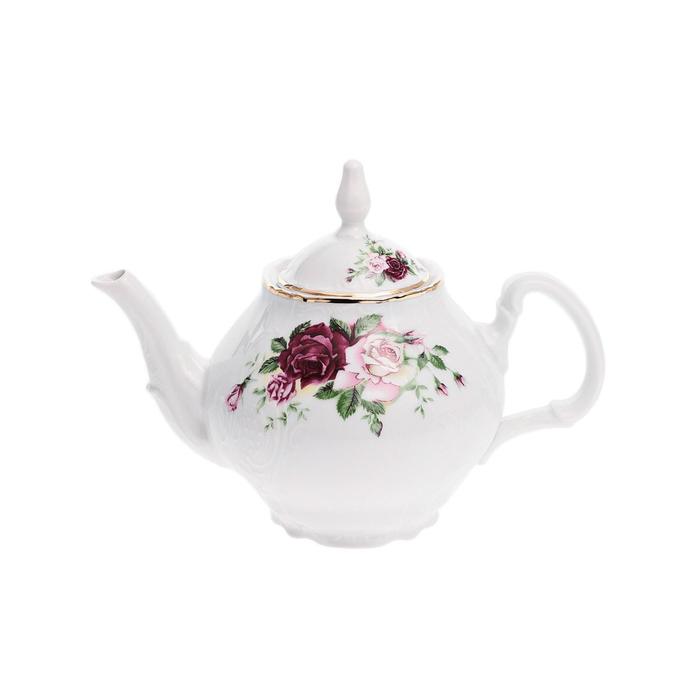 Чайник Bernadotte, декор «Английская роза, отводка золото», 1.2 л чайник с крышкой bernadotte английская роза 1 20 л