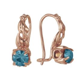 

Серьги "Коса", позолота цвет