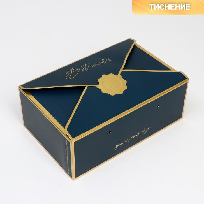 Коробка подарочная, упаковка, «Sky», 21,5 х 14 х 8 см