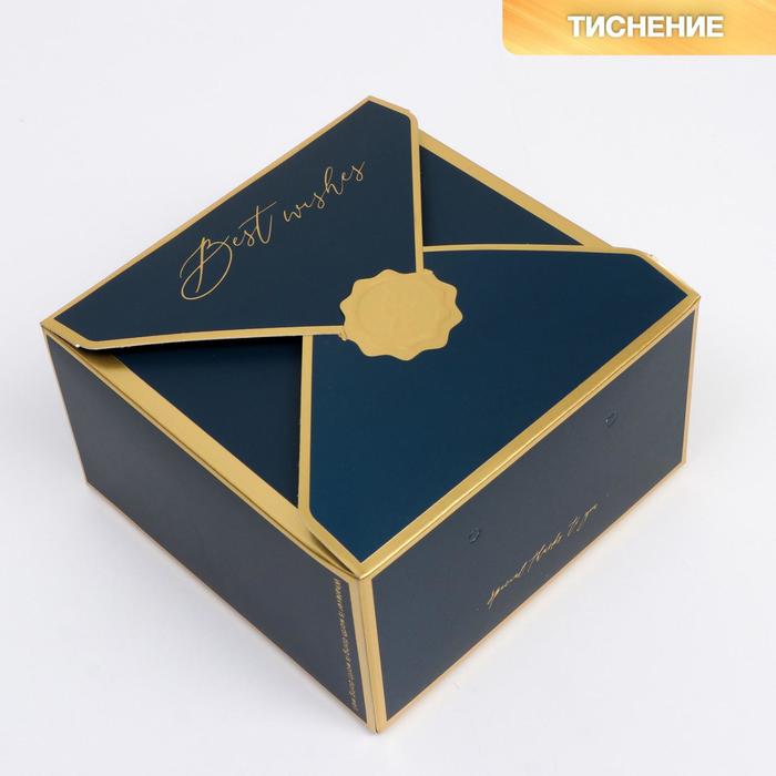 

Коробка подарочная, упаковка, Breez,14,5 х 14,5 х 8 см