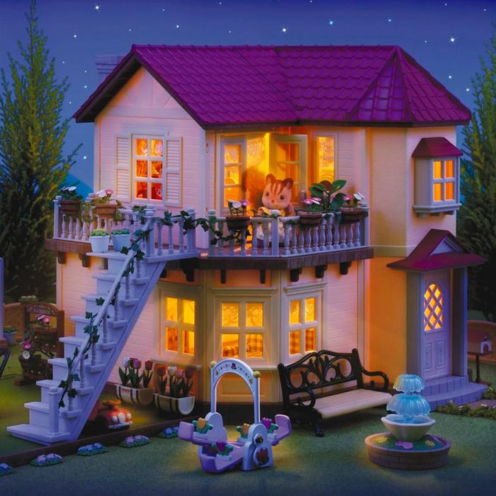 фото Игровой набор «большой дом со светом» sylvanian families