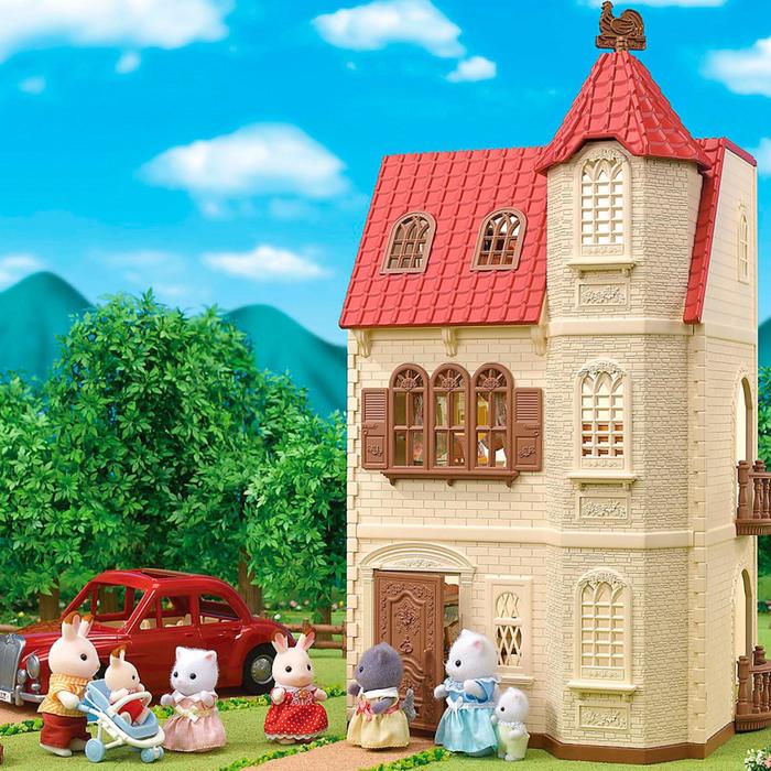 фото Игровой набор «трехэтажный дом с флюгелем» sylvanian families