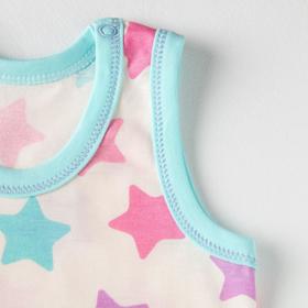 

Комплект (майка, трусы на подгузник) детский, цвет бежевый, рост 68 см