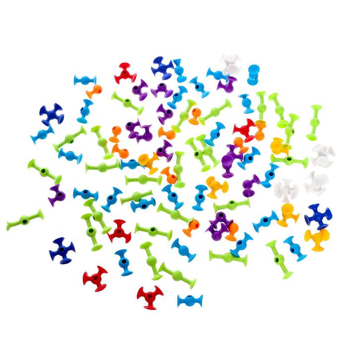 фото Конструктор «забавные присоски», 90 деталей
