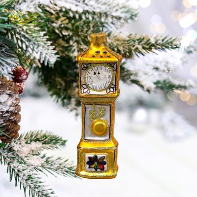 Новогодняя Игрушка Часы