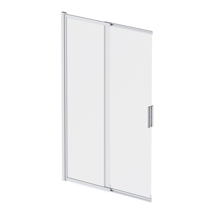 Душевая дверь AM.PM Like W80S-100PS-150MT, 100х150, раздвижная, прозрачное стекло, хром