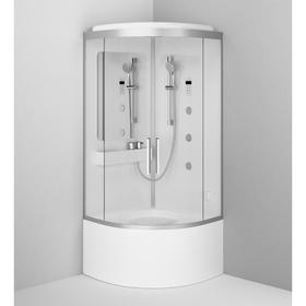 

Душевая кабина AM.PM Like Deep W80C-020A-090MTA, прозрачное стекло, гидромассаж, 90х90 см