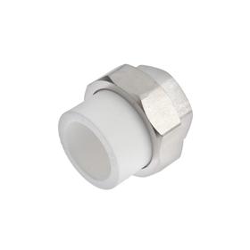 

Муфта комбинированная "СТМ", разъемная (американка), 25 мм х 3/4", внутр.резьба, с ярлыком