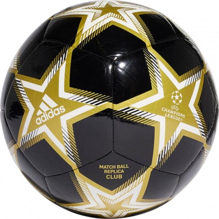 фото Мяч футбольный, размер 5, цвет чёрный adidas