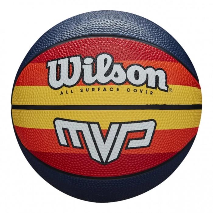 фото Мяч баскетбольный mvp bskt retro orye sz7, размер 7 wilson