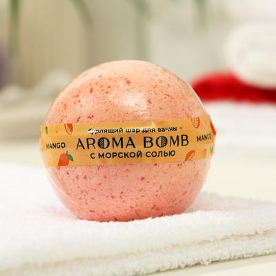 Бомбочка для ванн Aroma Soap Mango, 130 г