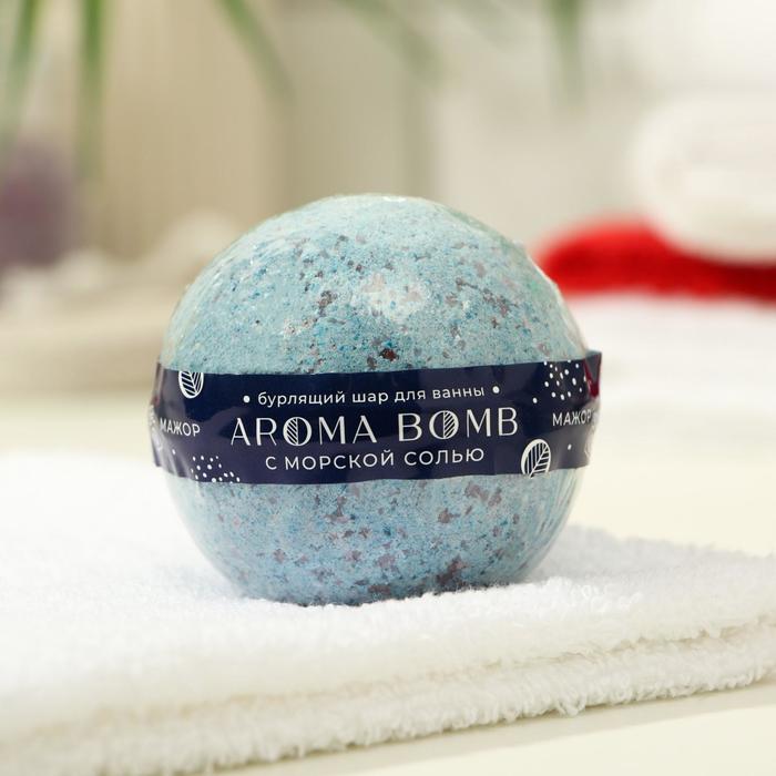 фото Бурлящий шарик для ванны «мажор», 160 г aroma soap