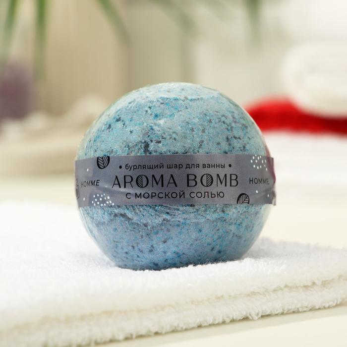 фото Бурлящий шарик для ванны «homme», 160 г aroma soap