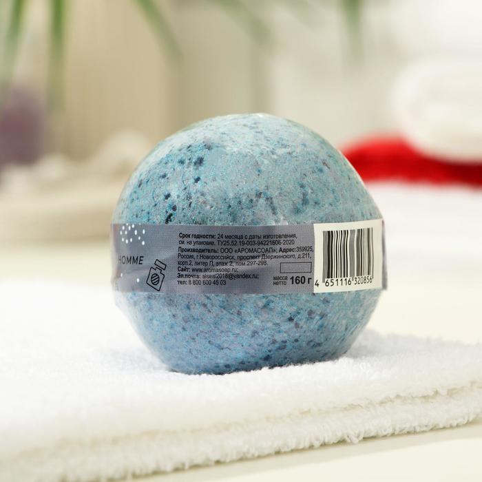 

Бомбочка для ванн Aroma Soap Homme, 130 г