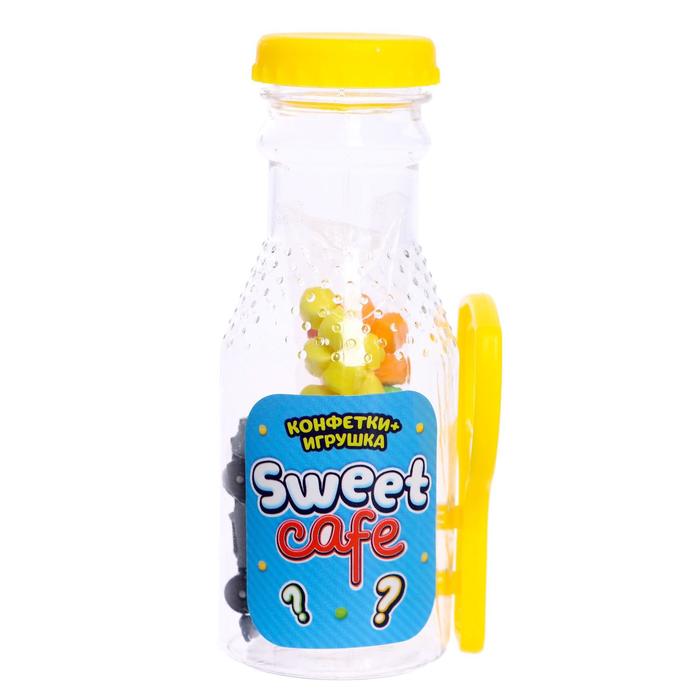 

Набор с конфетами Sweet cafe, машинка, в бутылочке, МИКС