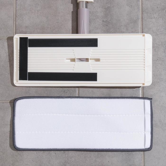 Швабра к набору для мытья пола с вертикальным отжимом, комплектующие к набору, 32×12×80(130) см