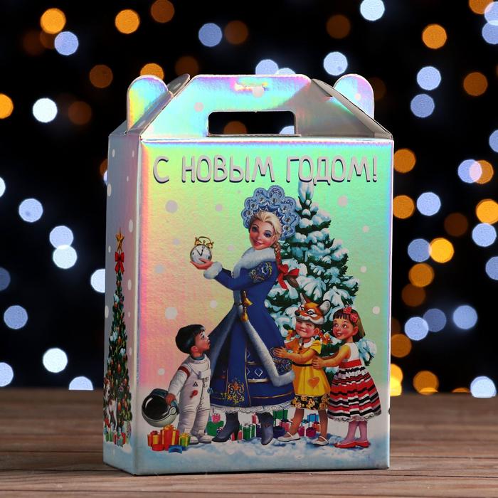

Подарочная коробка "Новогодний Хоровод", 16,8 х 7 х 25 см