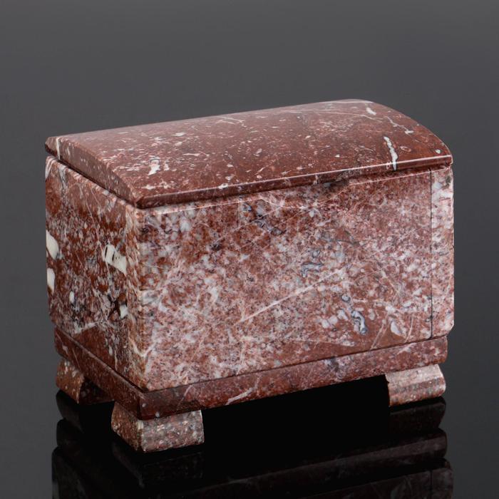 Ларец Сундучок, 12х80х6,5 см, натуральный камень, креноид