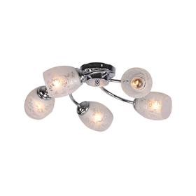 

Люстра MD.0296-5-S CH, 3x60Вт E27, цвет хром