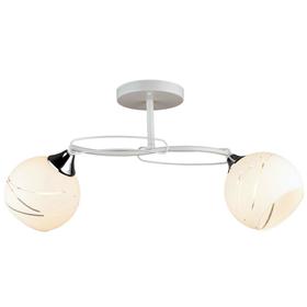 

Люстра MD.QH-0043-2 WH, 2x60Вт E27, цвет белый