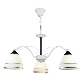 

Люстра MD.QH-0045-3 WH, 3x60Вт E27, цвет белый