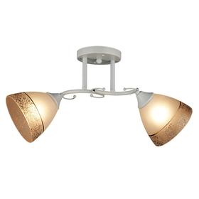 

Люстра MD.QH-0049-2 WH, 2x60Вт E27, цвет белый