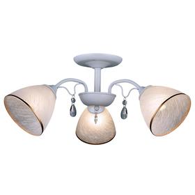 

Люстра MD.QH-0052-3 WH, 3x60Вт E27, цвет белый