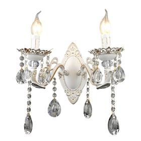 

Бра KL.3584-2-W WH, 2x60Вт E14, цвет белый