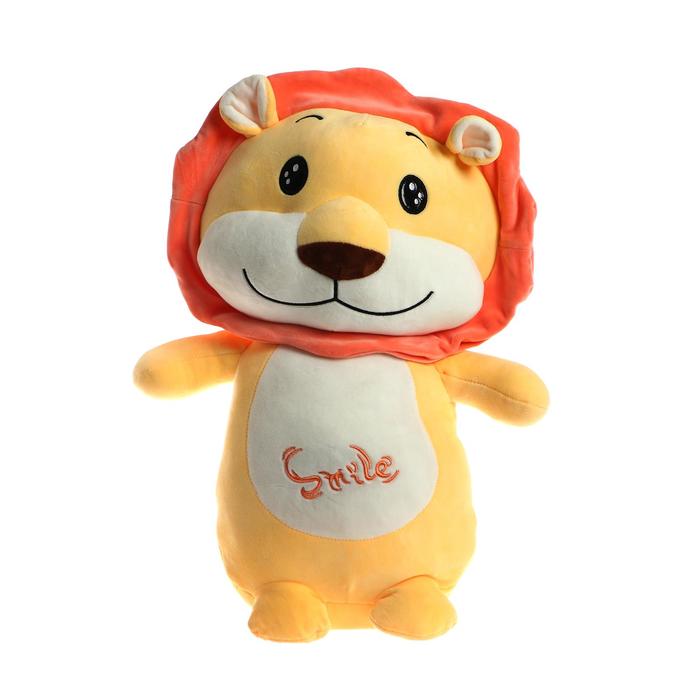 фото Мягкая игрушка «лев», с пледом