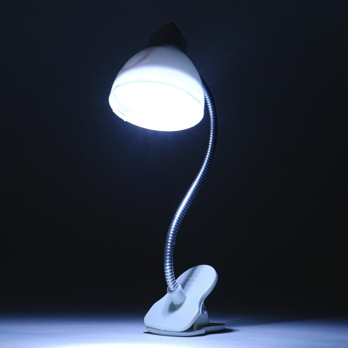 фото Фонарь-лампа для чтения, 2 led, ag13, h-20 см, d-4 см