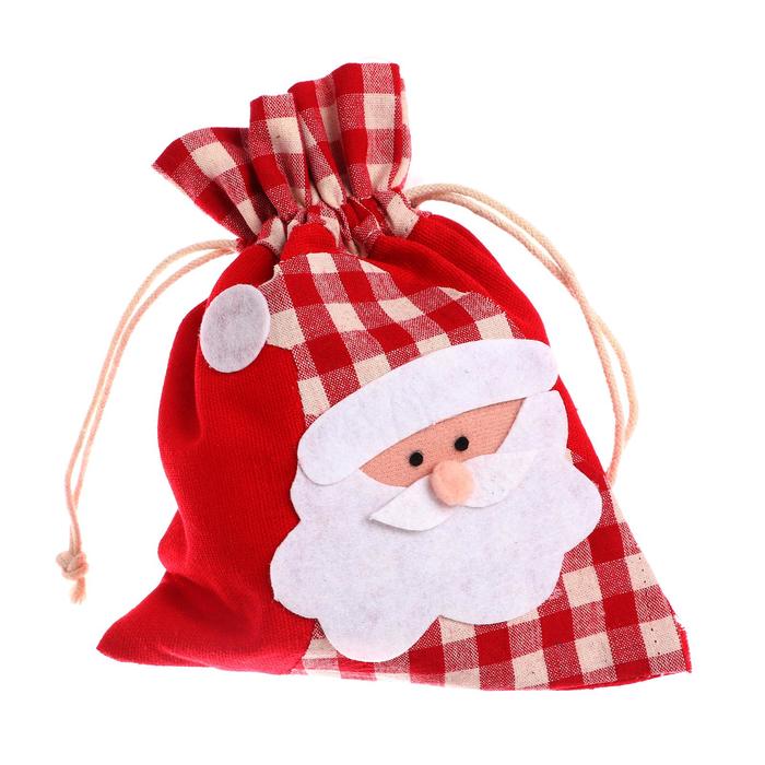 Мешок для подарков «Дед Мороз» printio тарелка квадратная дед мороз с горой подарков