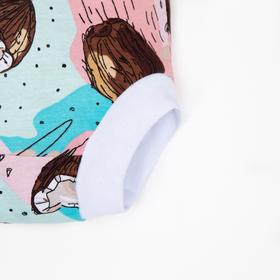 

Трусы на подгузник, разноцветные/принт кокос, рост 74 см