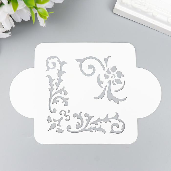 

Трафарет пластик "Узорчик" 10х10 см