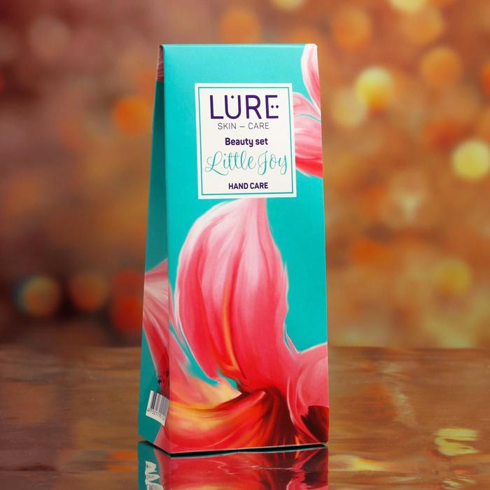 Подарочный набор Lure крема для рук с маслом ши и  D-пантенолом 2 шт по 40 мл, микс