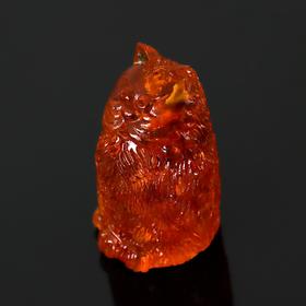 

Сувенир "Кот", янтарь, 4х2,5х2,5 см