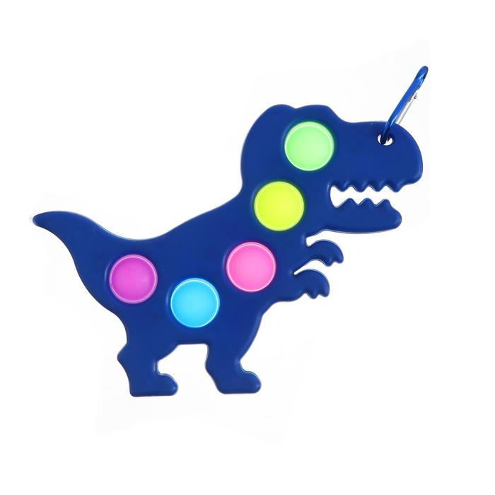 Игрушка-антистресс «Динозавр», симпл-димпл, цвета МИКС